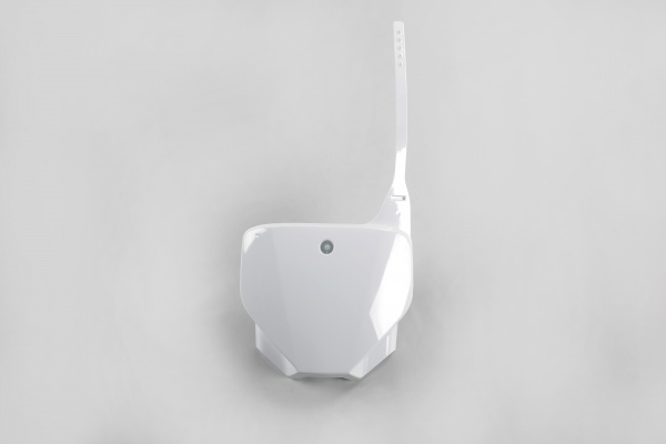 Front Number Plate white for Honda CRF 230 F (2015-26)